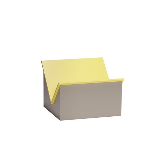 Hübsch Tick Magasinholder i Sandgul - Elegant Opbevaring
