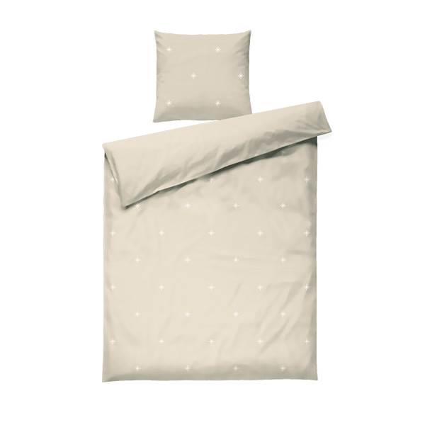 Juna Christmas Fable Sengetøj Sand 140x200