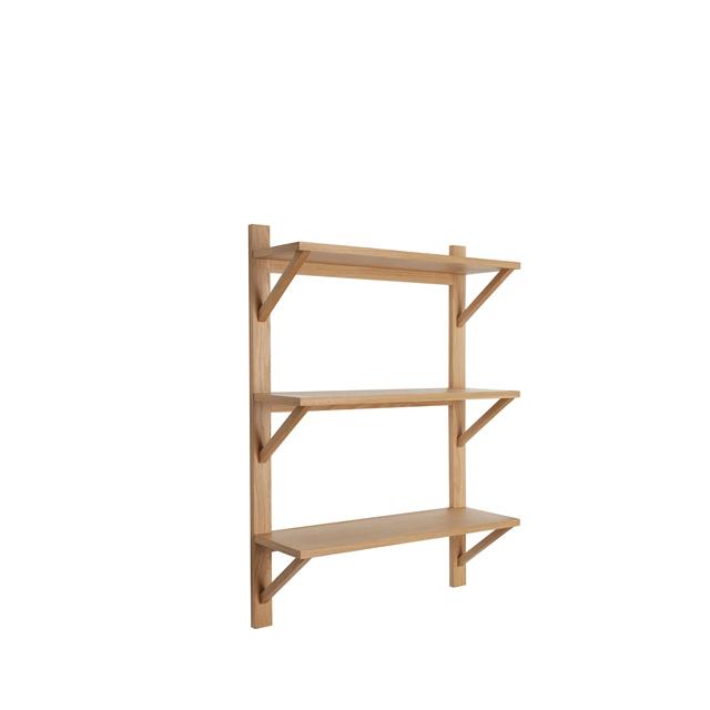 Hübsch Triarch Reol i Natur - Elegant og Minimalistisk
