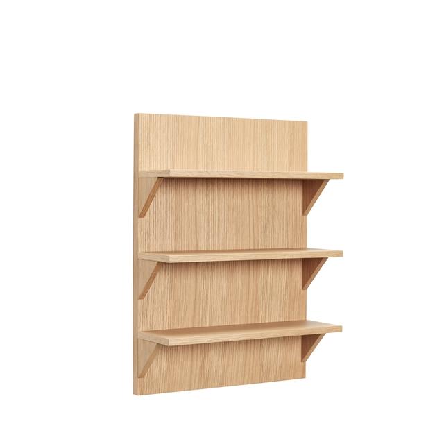Hübsch Straight Reol i Natur - Stilrent Design til Hjemmet