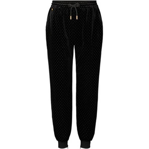 Pbo Starship Sweatpants i Sort med Guld Prikker