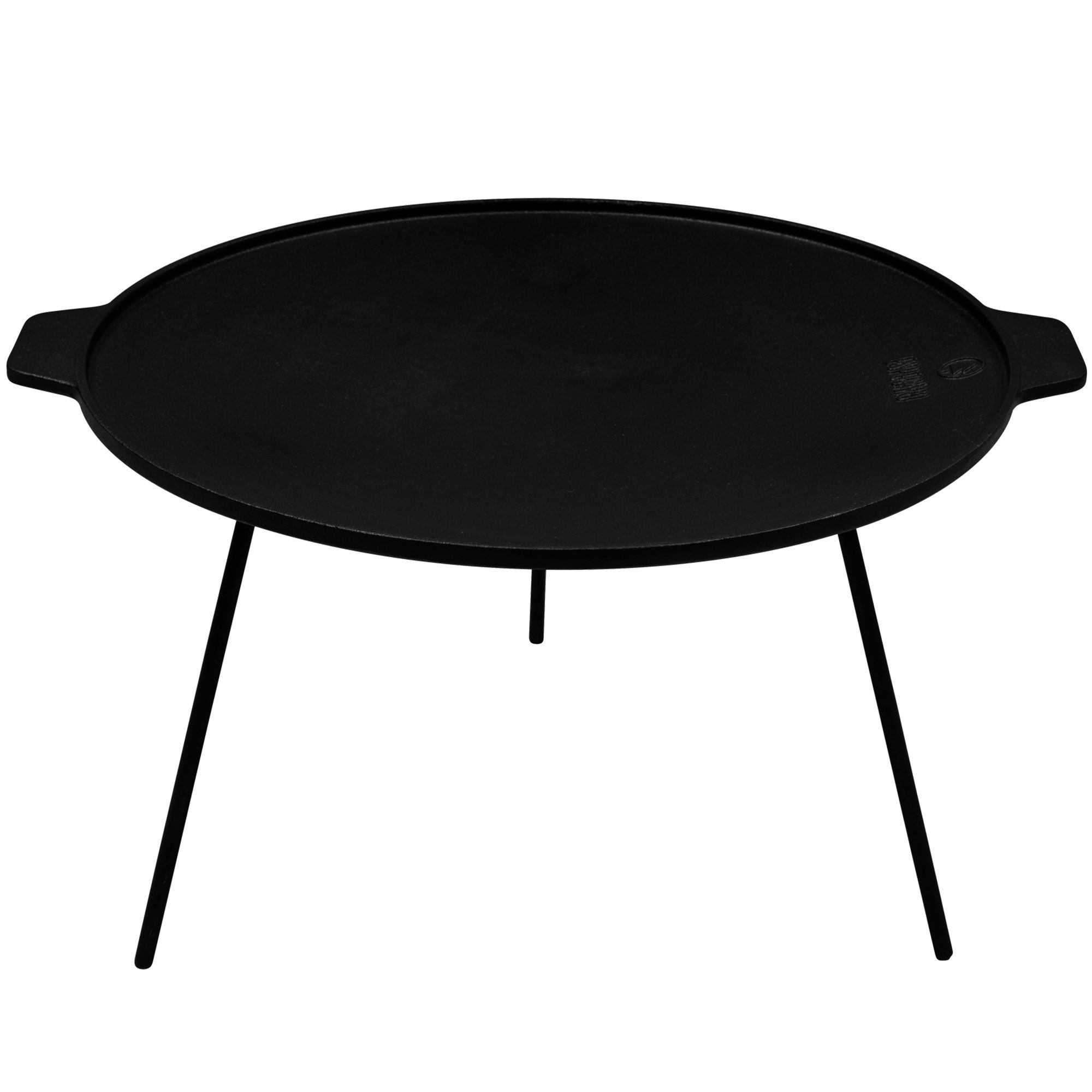 Robust Støbejerns Wokpande til Udendørs Madlavning