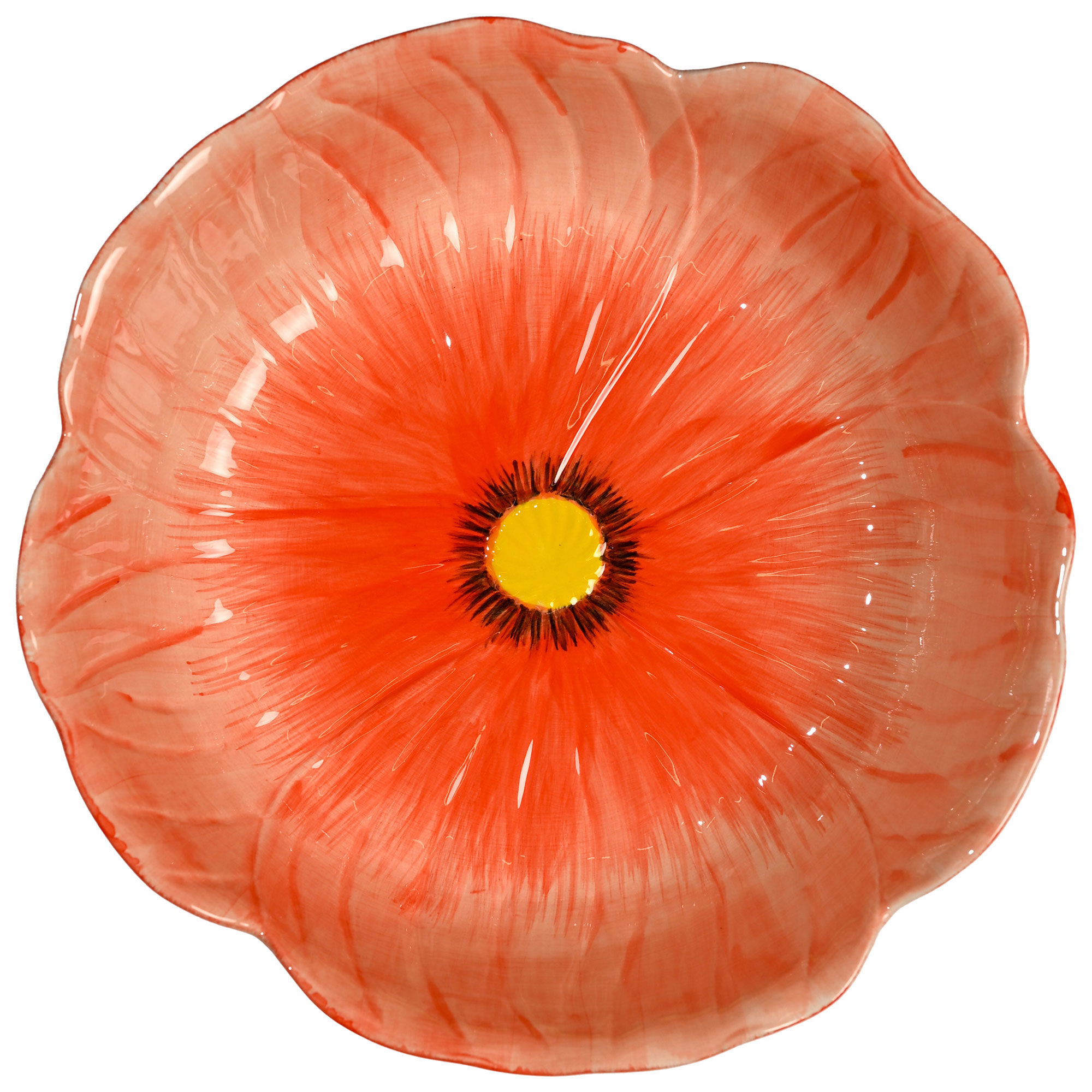 Poppy Serveringsskål Ø30 cm - Rød, perfekt til borddækning!