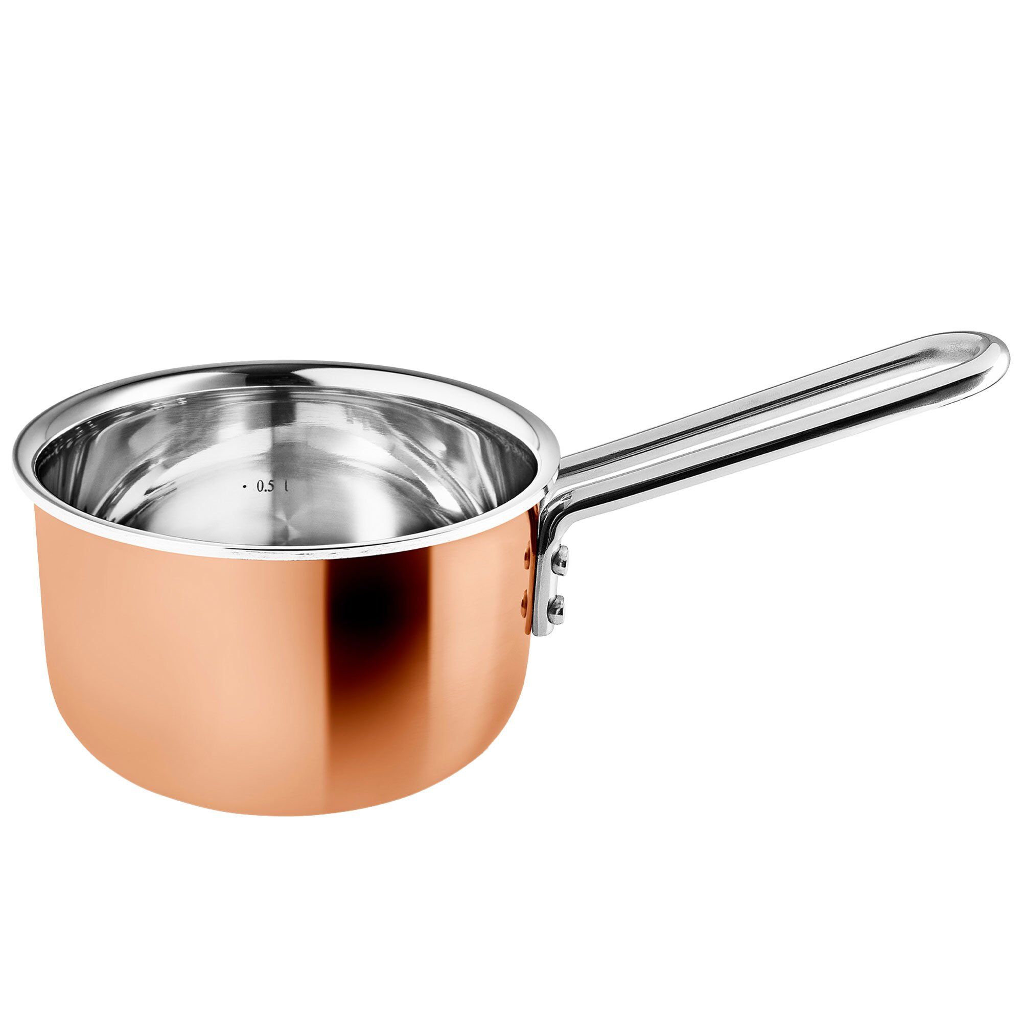 Eva Trio Copper Kasserolle   Liter