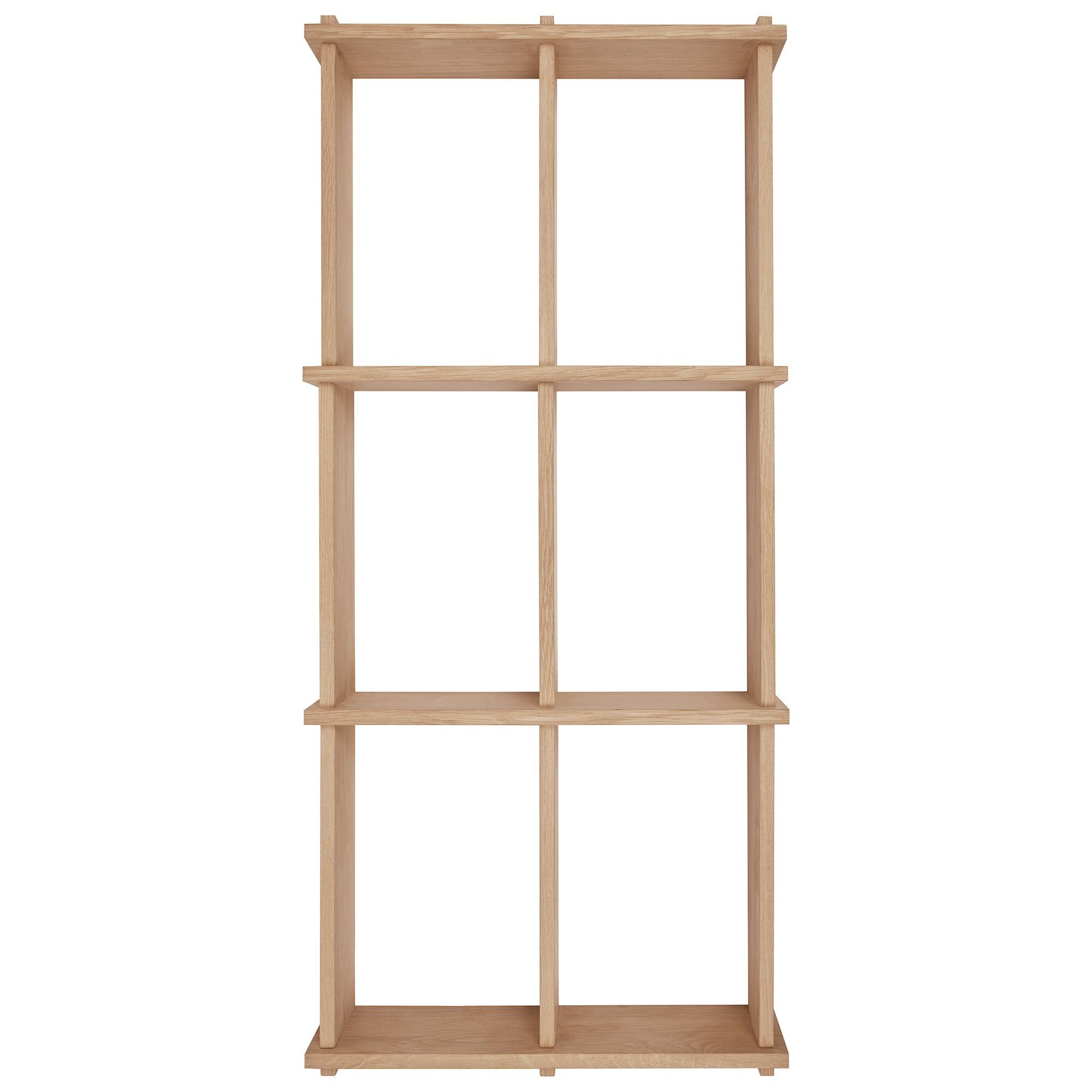 Oyoy Living Design Grid Shelf - Lille Hylde i Naturtræ