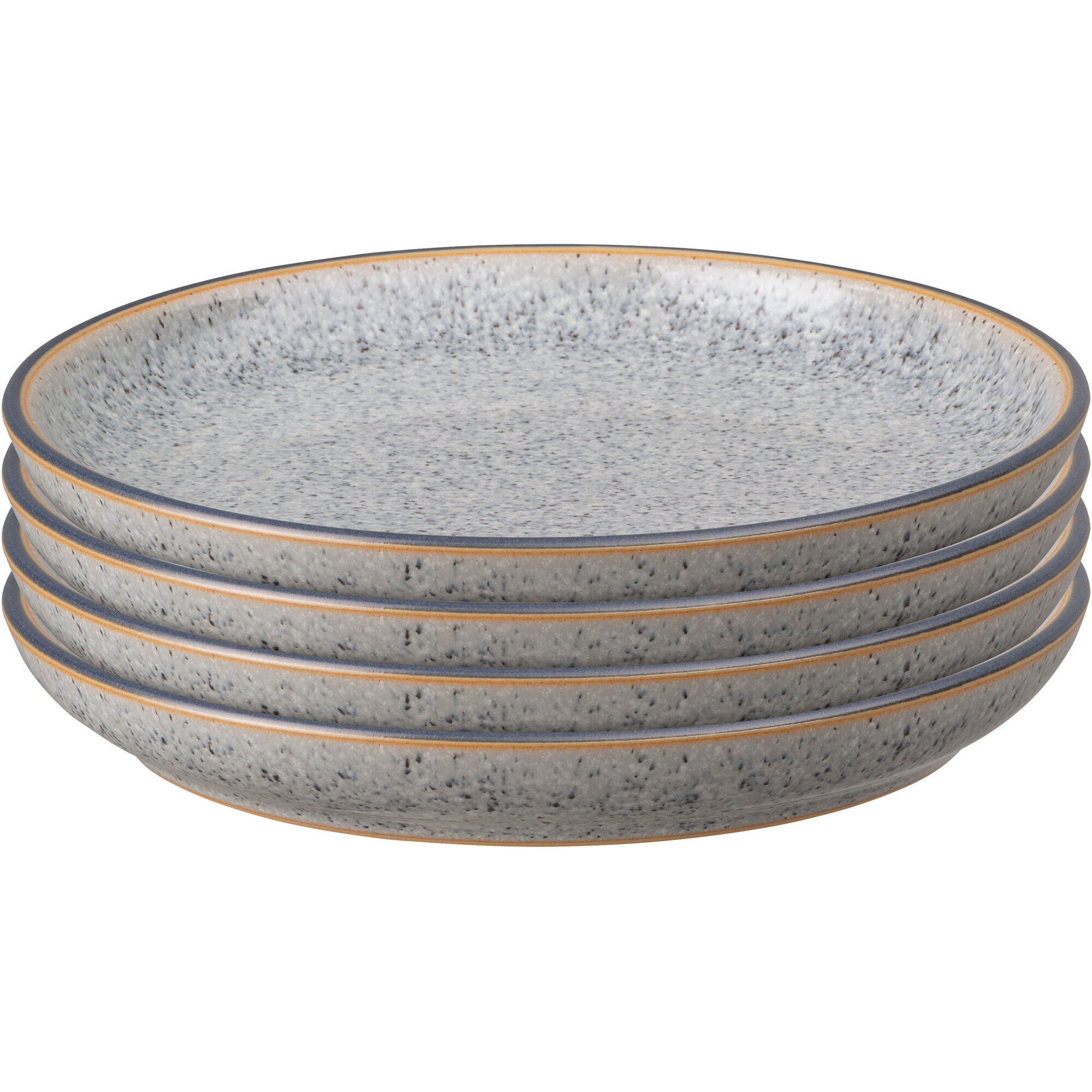 Denby Studio Grey Tallerken 17 cm - Sæt med 4 stk.
