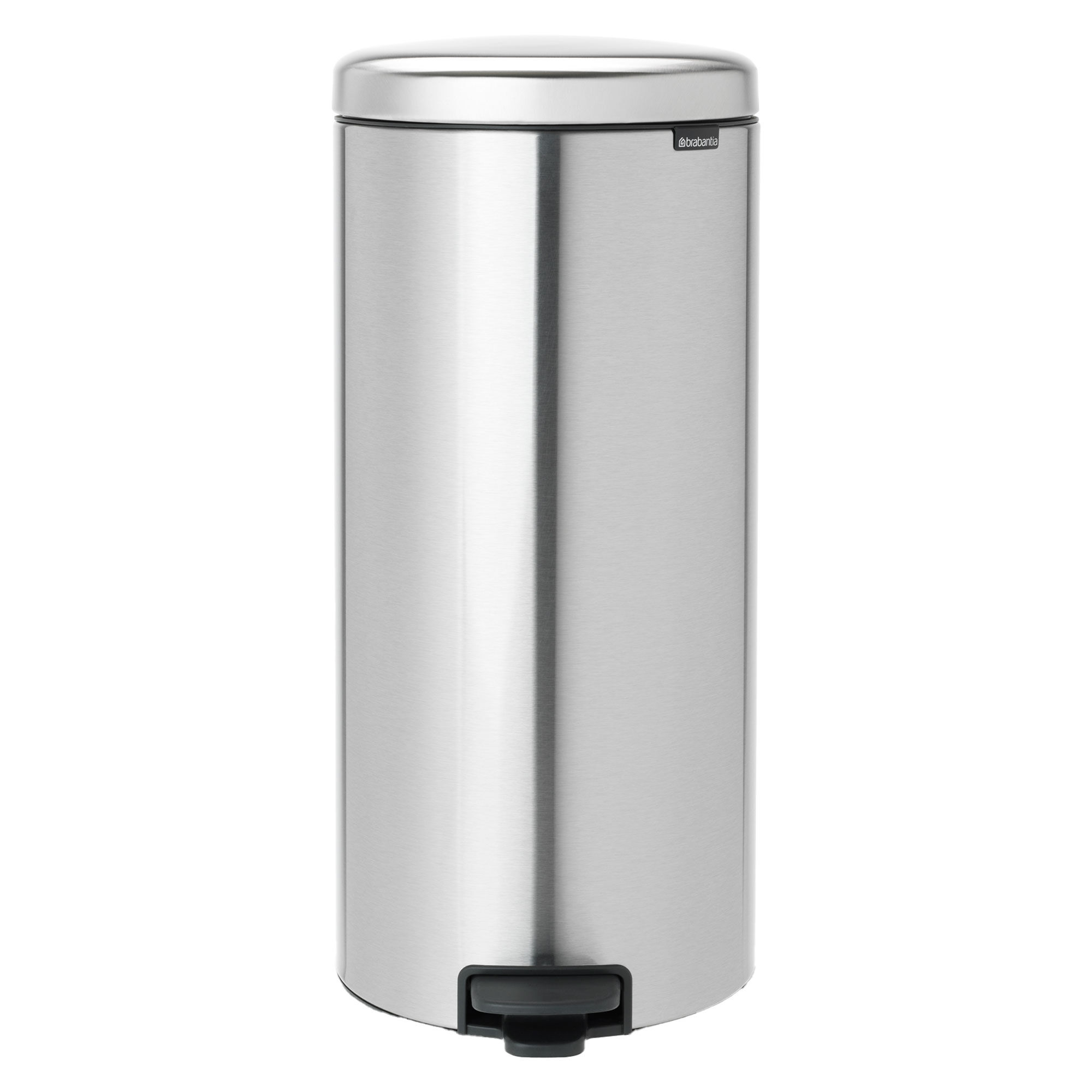 Brabantia Newicon Pedalspand 30 Liter  Matbørstet Stål