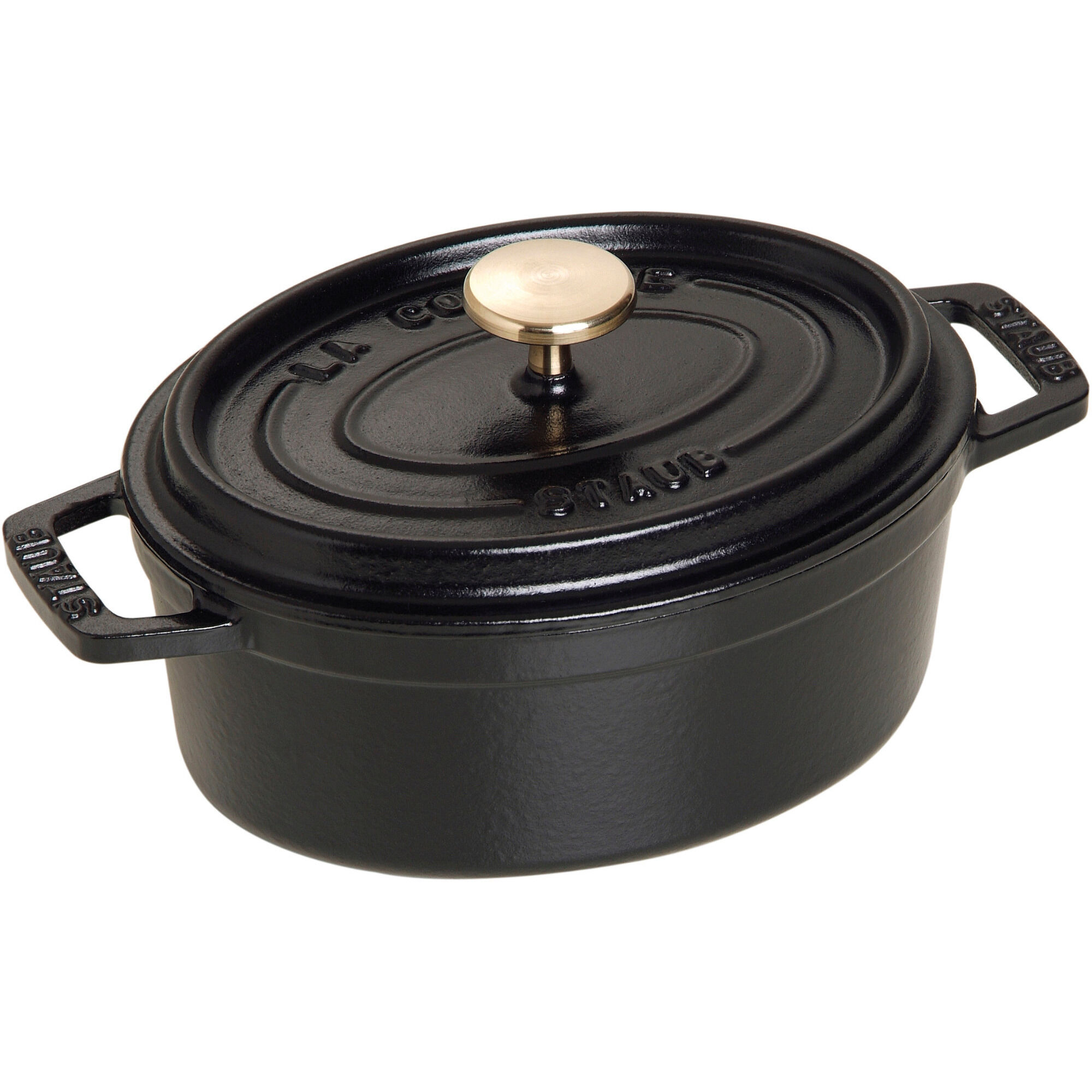 Staub   Cocotte Oval Cocotte 15cm      Liter  Sort