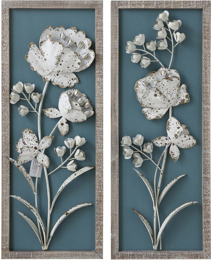 Vægdekoration Creative Collection Jumbled   Håndlavet Fyrretræ Grå Hvid 78ã 13