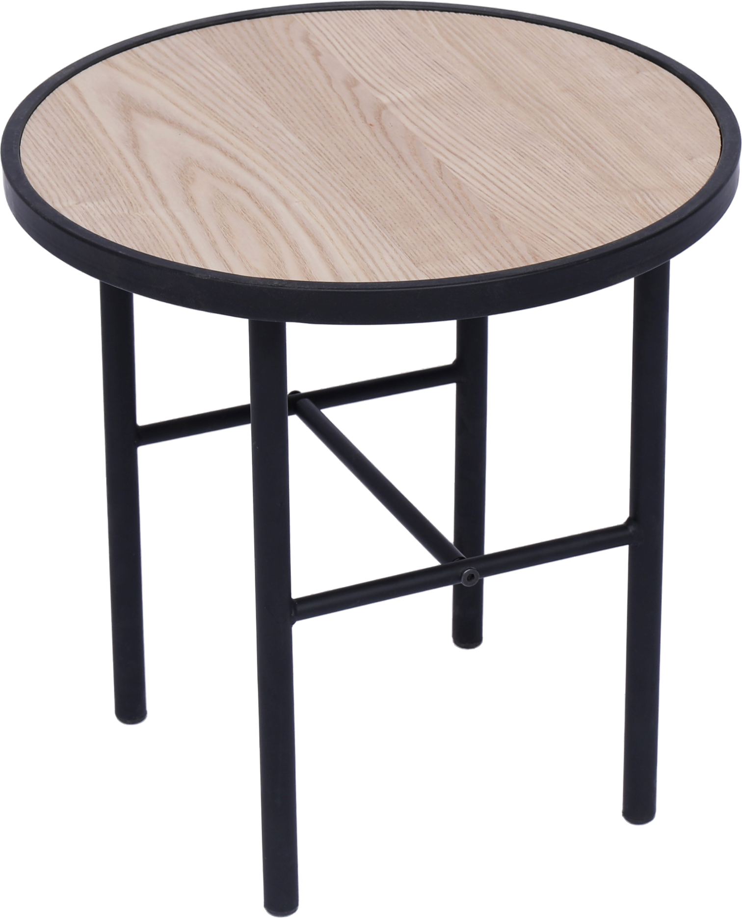 Udendørs Sidebord Nordlys Furniture Mihara 40ã 40   Sortlakeret Metal   Fsc-træ