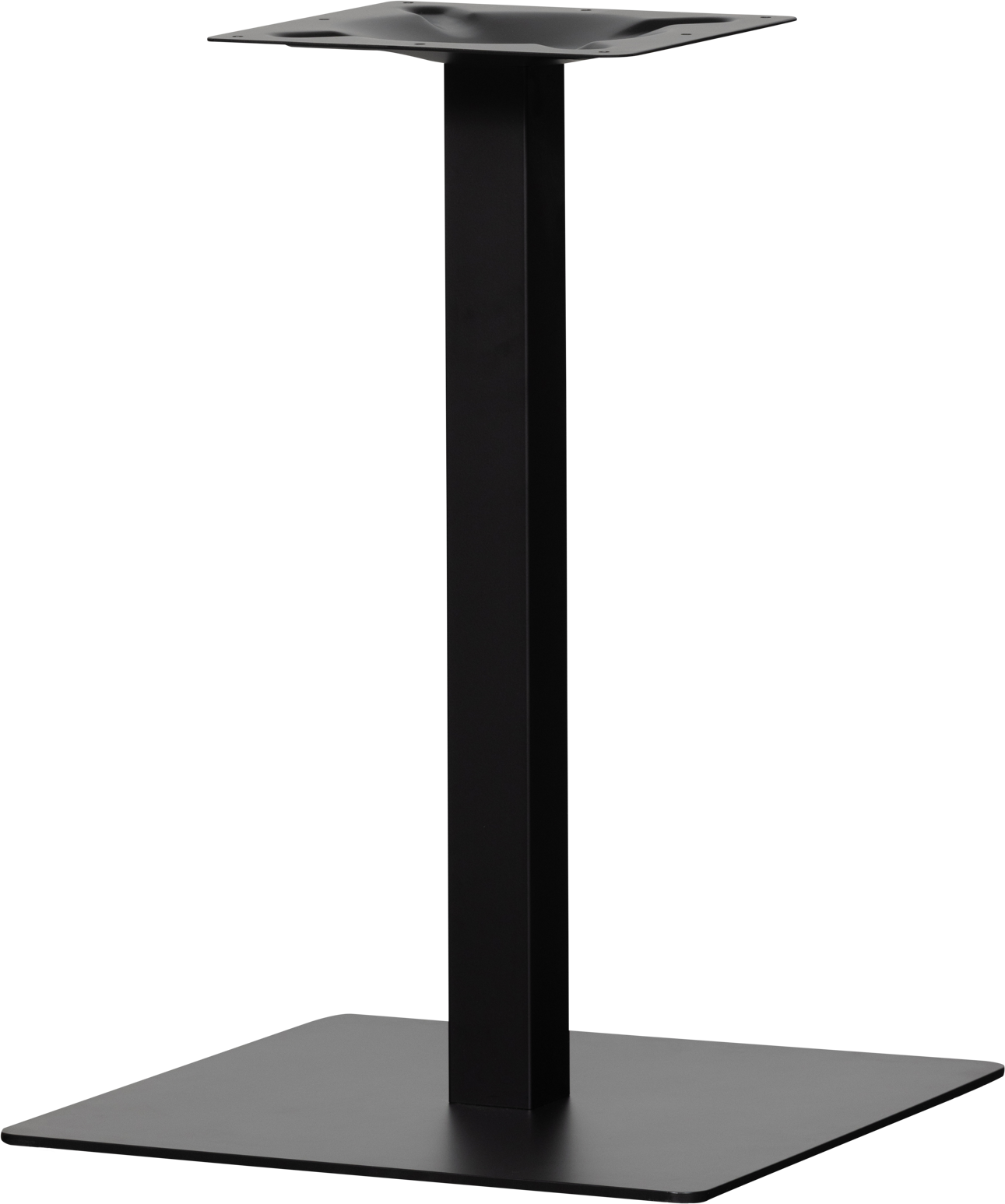 Bordben Woood Bistro Mat Sort Metal Bordunderstel H72x50x50   100   Bæreevne