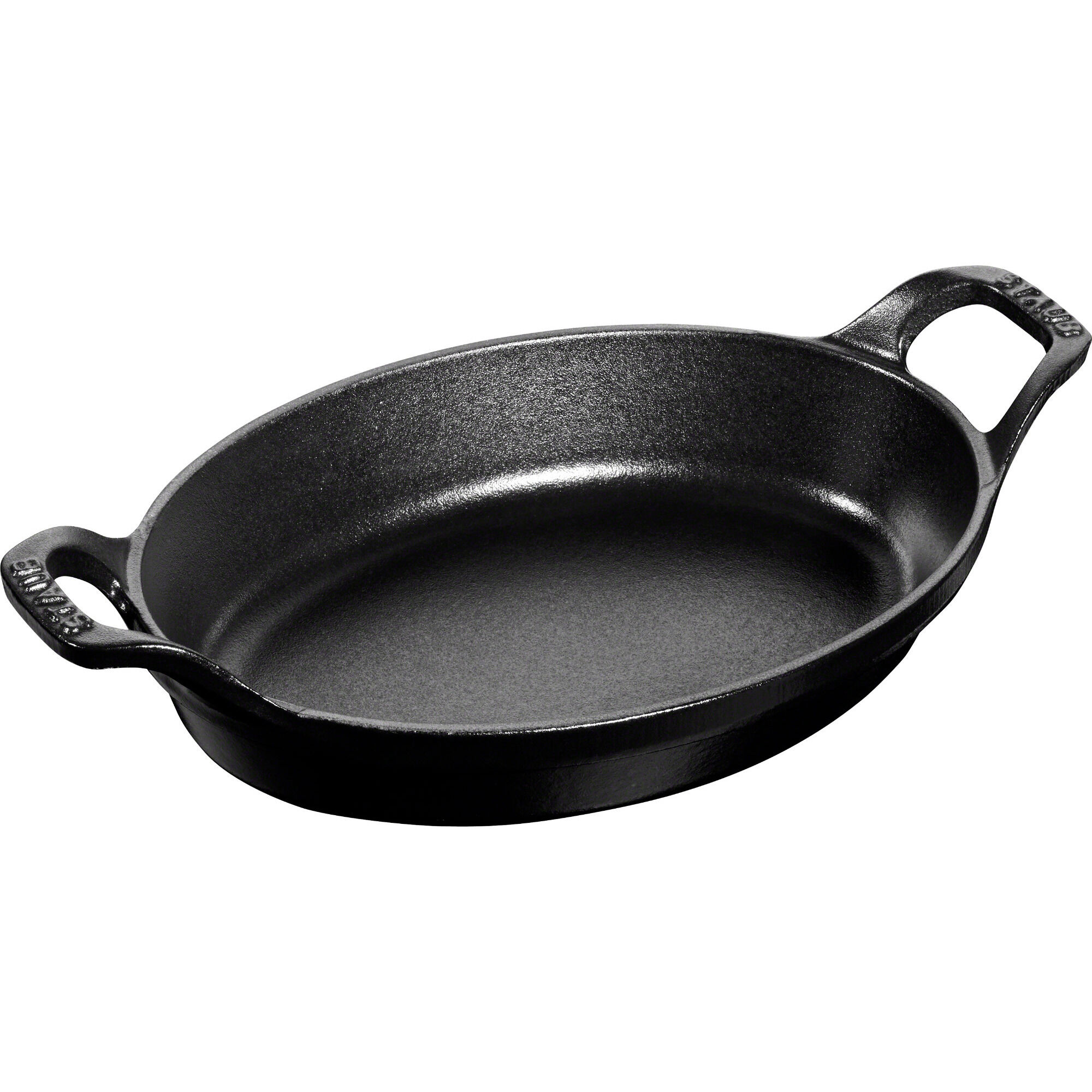 Staub   Cocotte Ovalt Ovnfast Fad 21cm      Liter  Sort