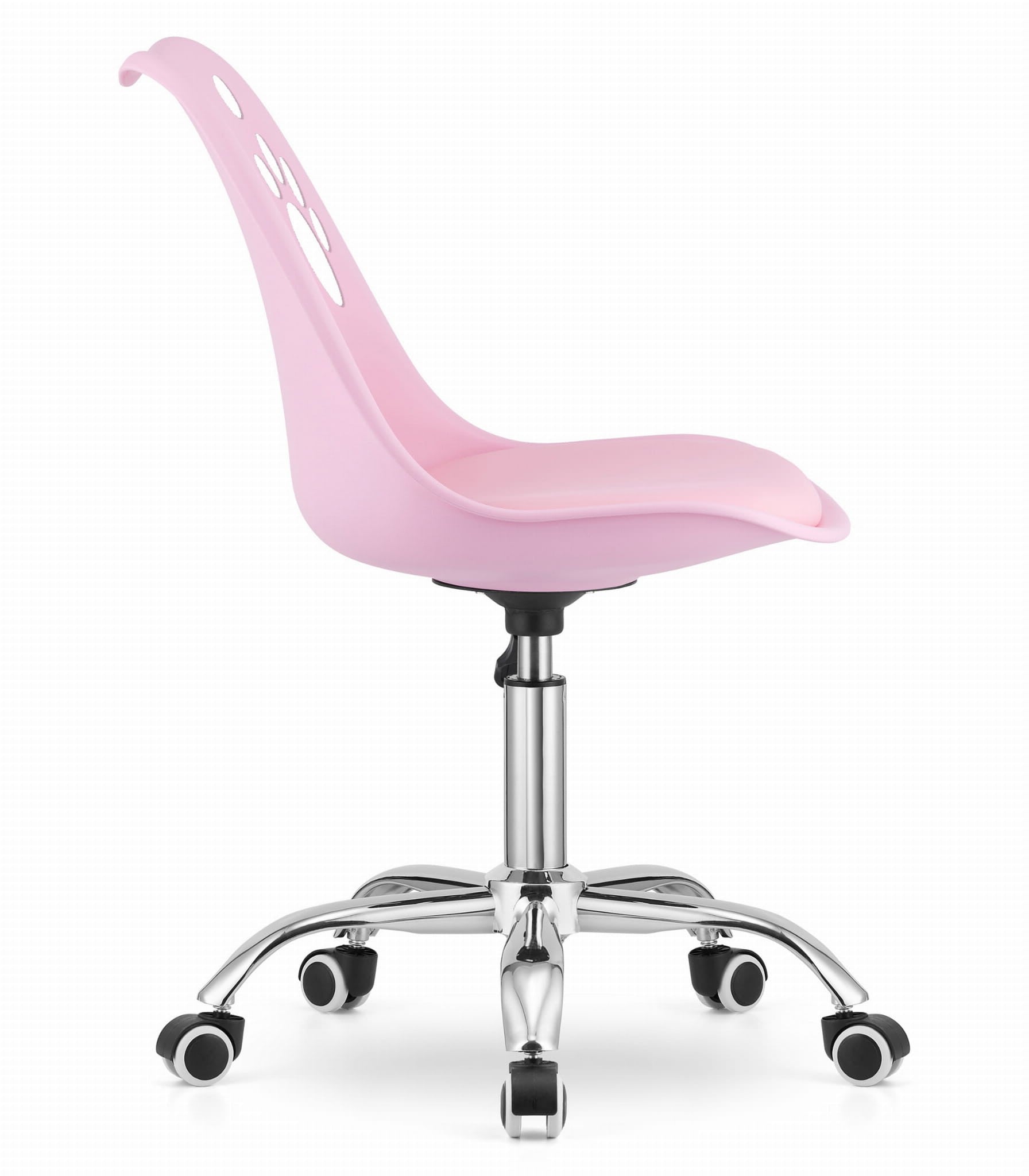 Oskar Print Kontorstol   Ergonomisk Komfort   Moderne Pink