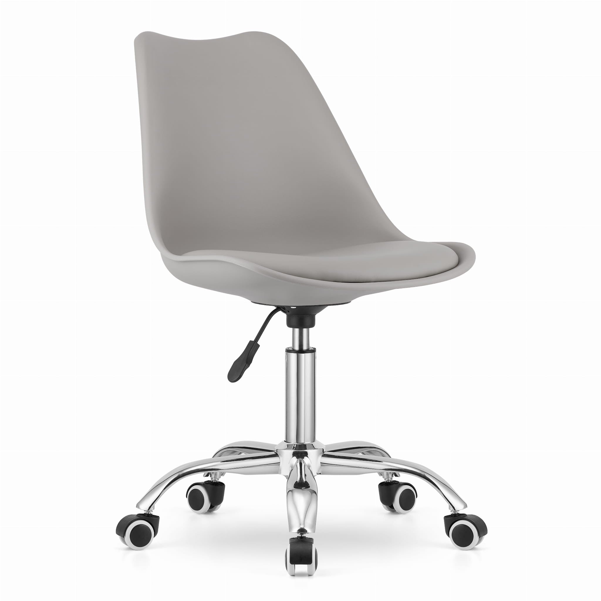 Oskar Alba Kontorstol   Ergonomisk Komfort   Stilren Grå