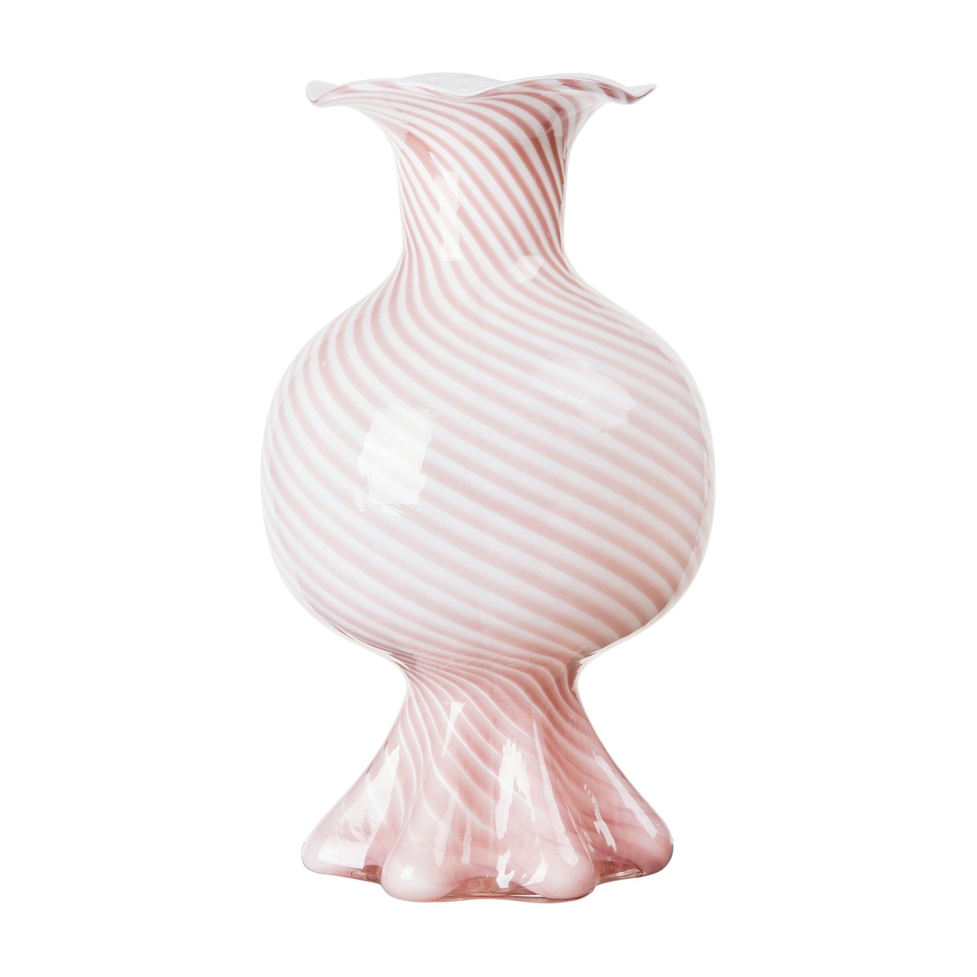 Broste Mella Vase 30    Fairy Pink