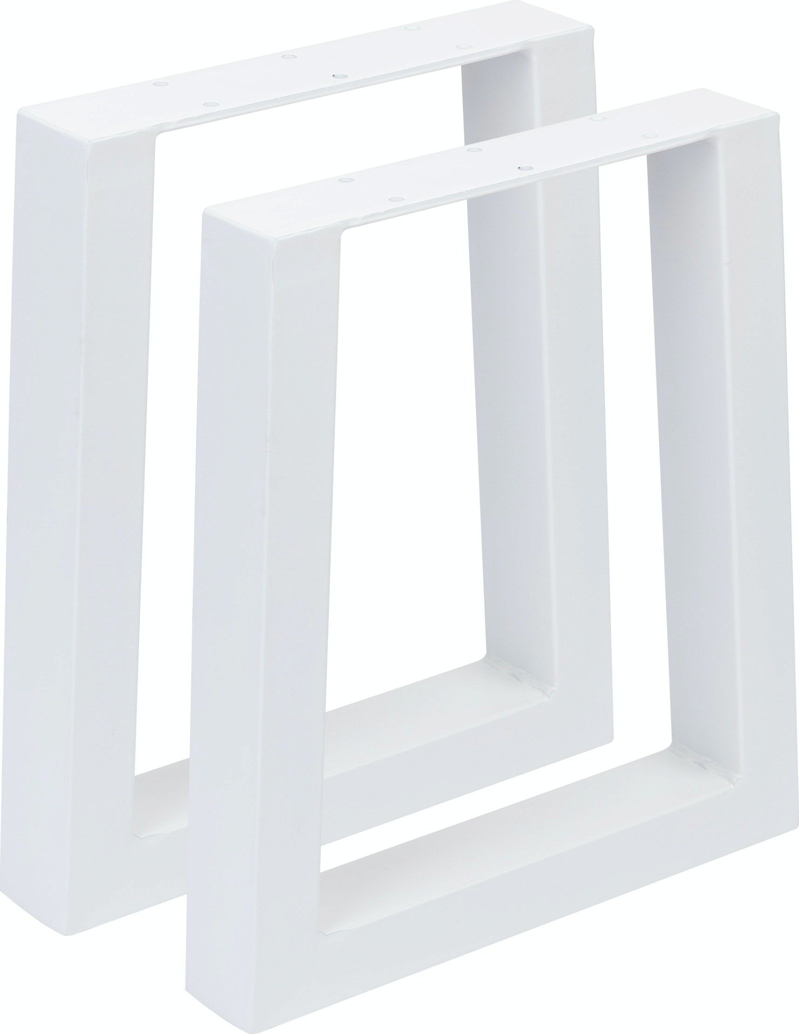 Nielsen Design Liam Trapez-understel Til Sofabord Hvidt Pulverlakeret Metal 40x35