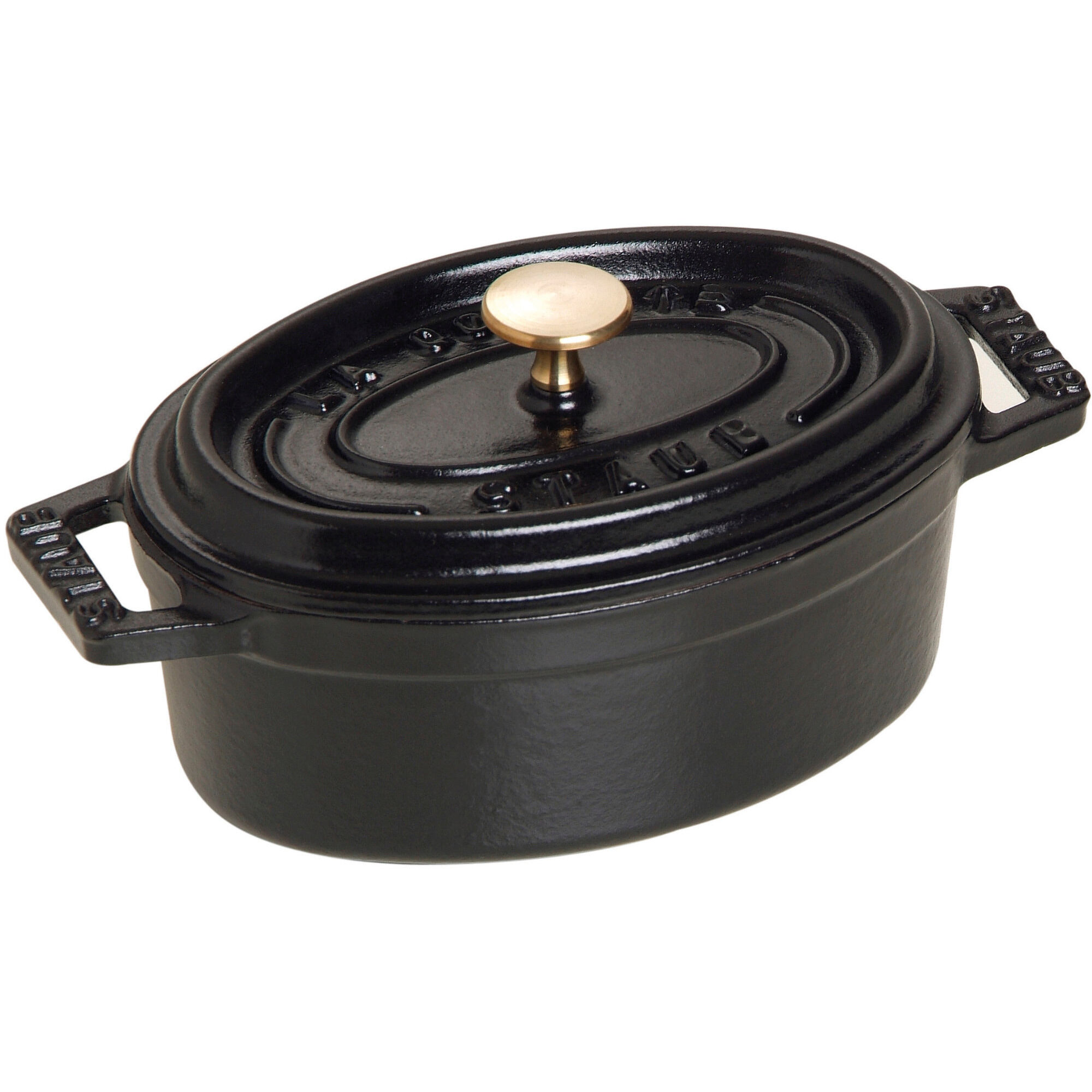 Staub   Cocotte Oval Cocotte 11cm    25 Liter  Sort
